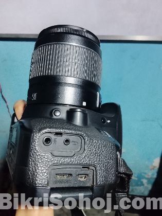 Canon 700d with 18-55 kit lens